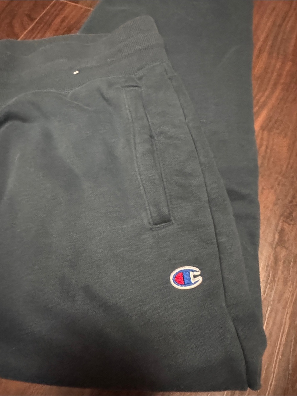 Champion Navy Blue Men's Drawstring Joggers - Picture 4 of 4